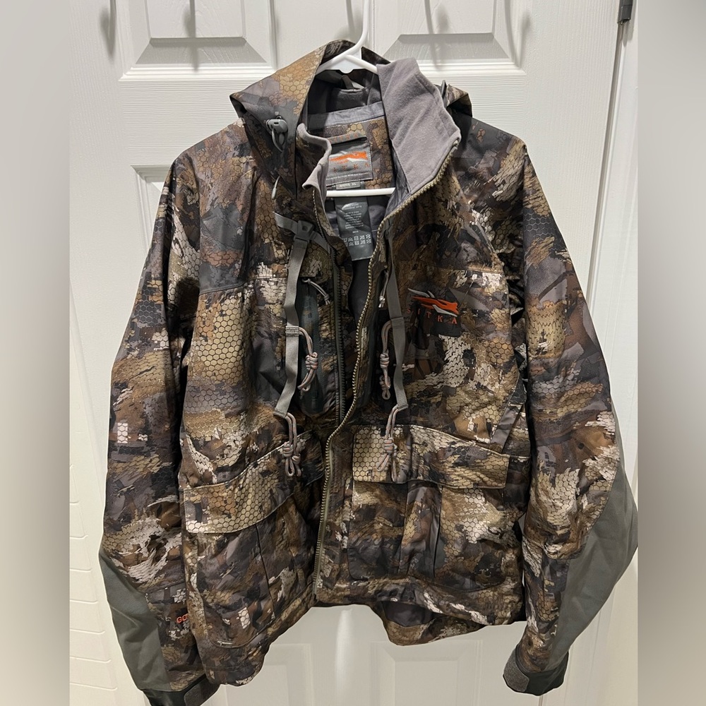 Sitka Delta Wading Jacket | Timber Optifade | XL | Excellent Condition